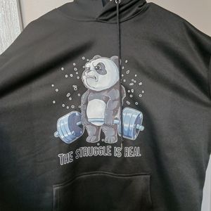 Men's plus size hoodie